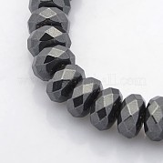 Немагнитные синтетический гематит бисер пряди G-J233-01