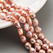 Нити из натурального культивированного пресноводного жемчуга PEAR-P062-28C