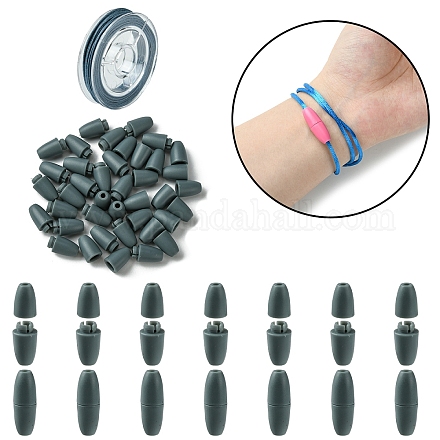 30 комплект пластиковых застежек KY-YW0001-64A-1
