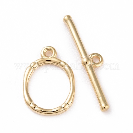 Экологически чистые латунные застежки-тоглы KK-D082-16G-1