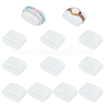 Подушки для дисплея часов из искусственной кожи BDIS-WH0003-29B-1