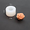 Flower Shape Food-grade Candle Silicone Molds, for 3D Scented Candle Making, Flower, 7x3.8cm