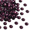 Preciosa® Crystal Hotfix Flatback Stones, Czech Crystal, Round(438 11 612 Chaton Rose VIVA 12 ®), 20050 Amethyst, SS12(3.3~3.5mm)