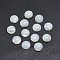 Shell Cabochons, Half Round, WhiteSmoke, 6x2~2.5mm