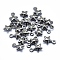 Brass Charms, Cadmium Free & Nickel Free & Lead Free, Star, Gunmetal, 7x5x2mm, Hole: 1mm