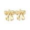 Brass Pendants, Cadmium Free & Nickel Free & Lead Free, Bowknot, Real 18K Gold Plated, 22.5x19.5x5.5mm, Hole: 1.6mm