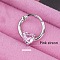 316L Stainless Steel Hoop Nose Rings, Stainless Steel Color, 8mm, Pin: 1.2mm