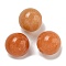Natural Red Aventurine Beads, Round, 18mm, Hole: 3~4mm
