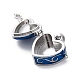 Латунь эмаль Locket подвески KK-F894-15P-3