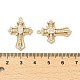 Латунные микро проложить кубического циркония подвески KK-K355-41G-3
