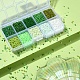 8500шт 10 стильные стеклянные бусины SEED-YW0001-80C-4