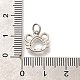 Стойки обшивки латунь микро проложить Циркон подвеску KK-H508-28P-05-3