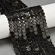 Природные обсидиана бисер нитей G-M403-A41-02-1