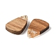 Подвески из смолы и дерева WOOD-S061-02H-2