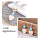 Китайские бусины из вишневого дерева WOOD-TA0001-40-8