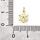 Латунные микропаве прозрачные кубические циркониевые подвески KK-V011-39B-G-3