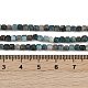 Нити натуральных бус из синего апатита G-RM2025-D47-3x3mm-5