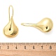 Серьги-подвески из латуни в форме слезы EJEW-B132-07G-5
