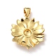 Кулоны из экологически чистой латуни KK-D066-31G-RS-2