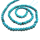 Бусины из натурального магнезита круглые нити TURQ-L020-4mm-02-2
