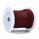 Плетеный шнур коровья кожа NWIR-N005-01A-3mm-3