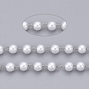 Handmade abs пластмасса имитация жемчужина бисера цепочки CHS-T003-01P
