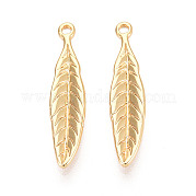 Подвески из текстурированной листовой латуни KK-T074-114G