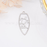 Латунные подвески KK-H002-33A-P