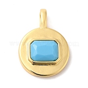 Латунь с подвесками из фианита KK-K339-01G-05