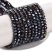 Запекание гальванических нитей стеклянных бусин DGLA-A039-J4mm-B20
