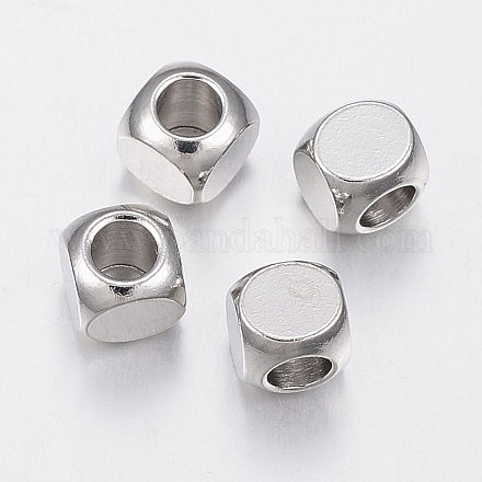 Бусины из нержавеющей стали марки 304 STAS-H426-02-5MM-1
