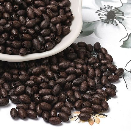 Непрозрачные цветные стеклянные бусины SEED-F006-02A-04-1