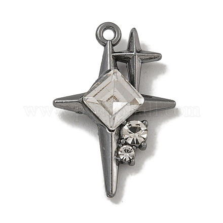 Подвески из сплава со стразами PALLOY-F312-48B-02-1