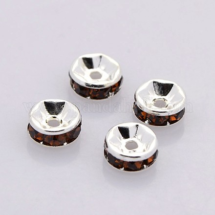 Латунные бусины разделители для поставки стразов RB-A014-Z5mm-15S-NF-1