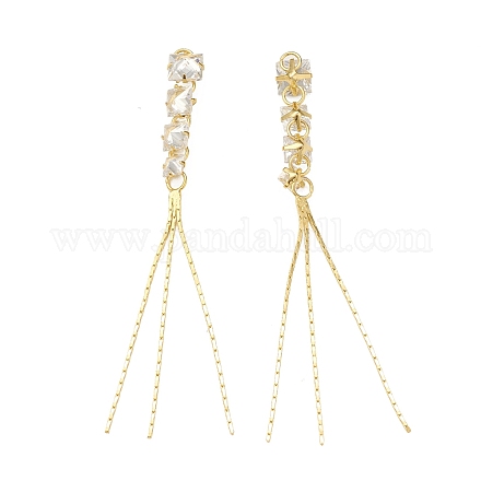 Латунные цепочки кисточки большие подвески KK-P228-34G-1