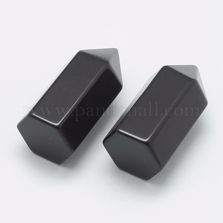 Натуральный бисер из обсидиана G-G760-K03-1