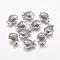 Tibetan Style Alloy Beads, Cadmium Free & Nickel Free & Lead Free, Fish, Antique Silver, 14x11x4mm, Hole: 1mm