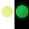 Luminous Food Grade Silicone Beads, DIY Necklaces Making, Round, Champagne Yellow, 15mm