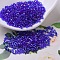 MIYUKI Delica Beads, Cylinder, Japanese Seed Beads, 11/0, Transparent Colours AB, (DB0178) Transparent Cobalt AB, 1.3x1.6mm, Hole: 0.8mm, about 100000pcs/500g