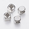 Tarnish Resistant 304 Stainless Steel Beads, Cube, Stainless Steel Color, 5x5x5mm, Hole: 3mm