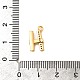 Латунные микро проложить кубического циркония подвески KK-C117-12G-H-3