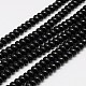 Синтетических нитей бирюзовые бусы TURQ-G109-6x4mm-02-1