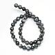 Натуральные нити бус из ларвикита G-R345-4mm-33-2