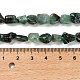Натуральные изумрудные бисерные пряди G-P497-01E-15-5