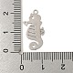 Подвески из латуни с травленым металлом KKC-D001-03P-3