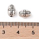 Сплавочные овальные бусины тибетского стиля  FIND-C060-019AS-3