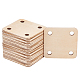Деревянная доска для вязания крючком WOOD-WH0034-29-1