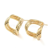 Серьги-гвоздики из латуни KK-C031-32G