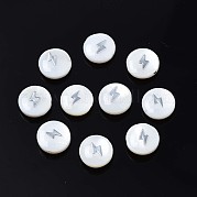 Бусины из натуральных пресноводных ракушек SHEL-N003-22-02P