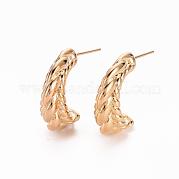 Серьги-кольца из латуни KK-R117-026-NF